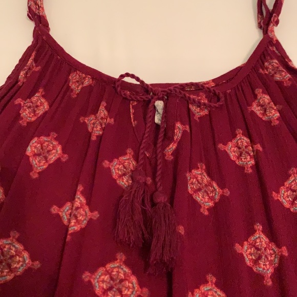 Maroon Mudd Dress - Picture 2 of 6